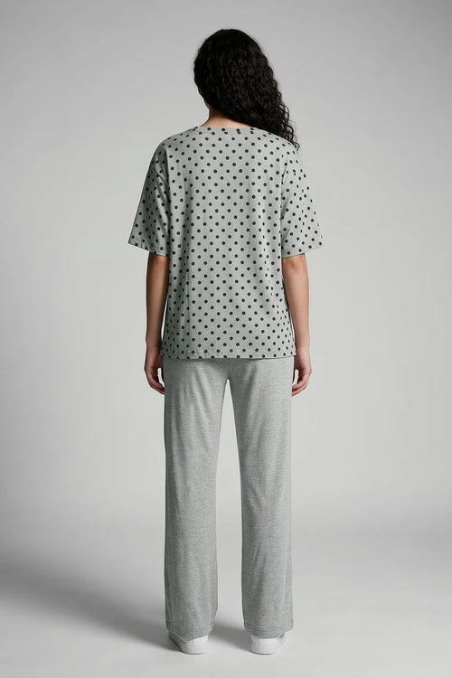 Women's Polka Dots Co-Ord Set